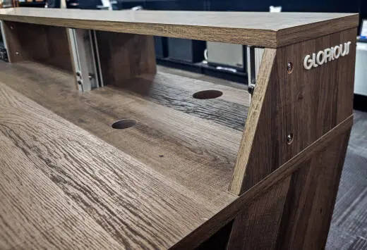 Glorious - Sound Desk Pro Studio Workstation - Walnut 2